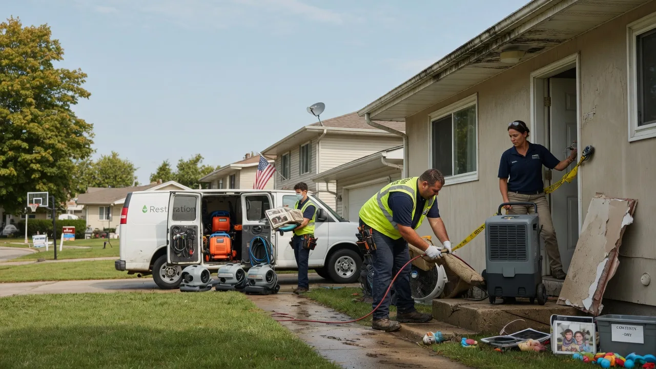 Water Damage Restoration in Beaumont, KS near me
